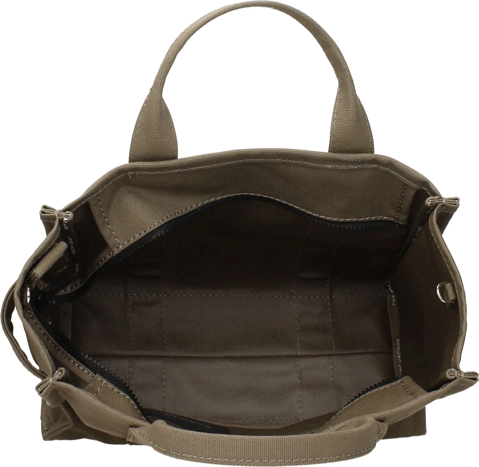 Зеленая тканевая сумка The Marc Jacobs