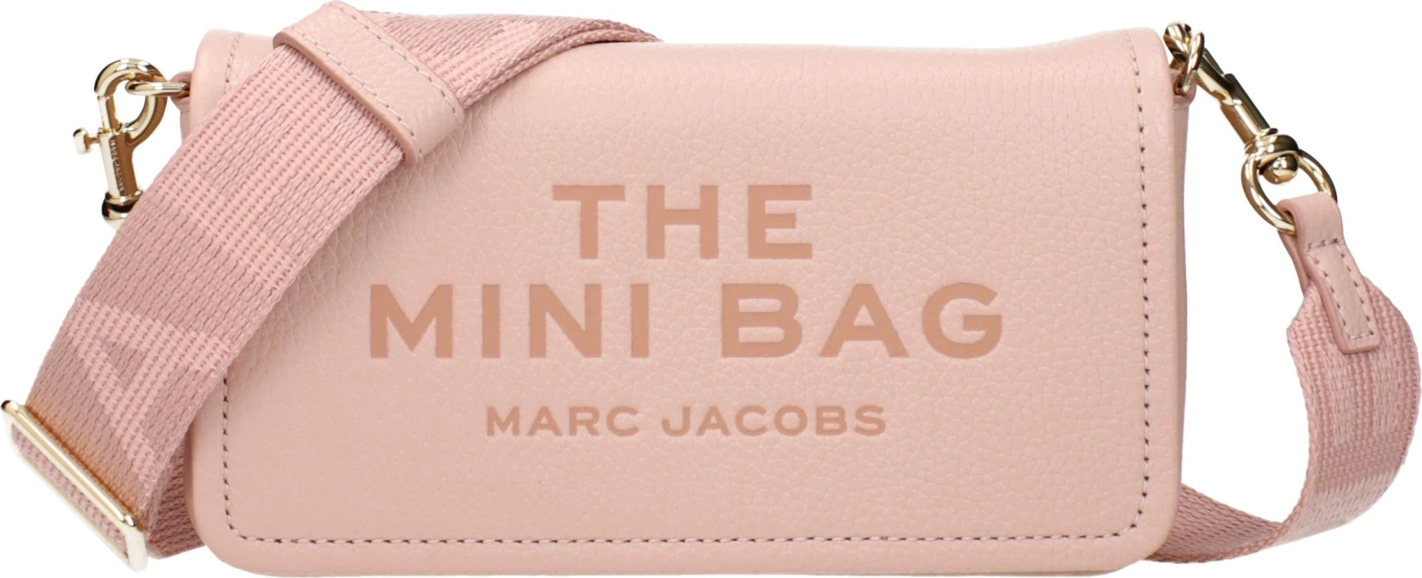 Сумка через плечо The Marc Jacobs Розовая кожаная