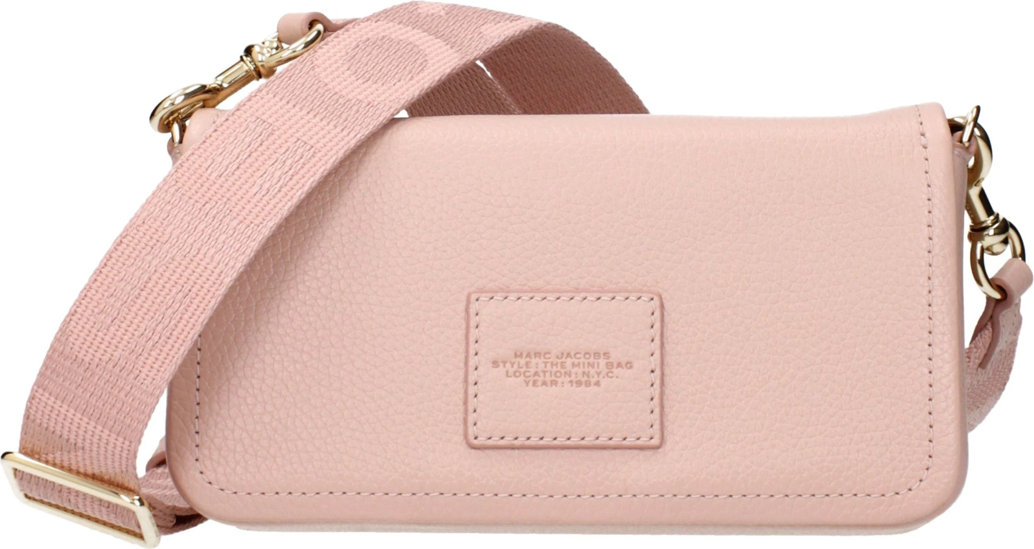 Сумка через плечо The Marc Jacobs Розовая кожаная