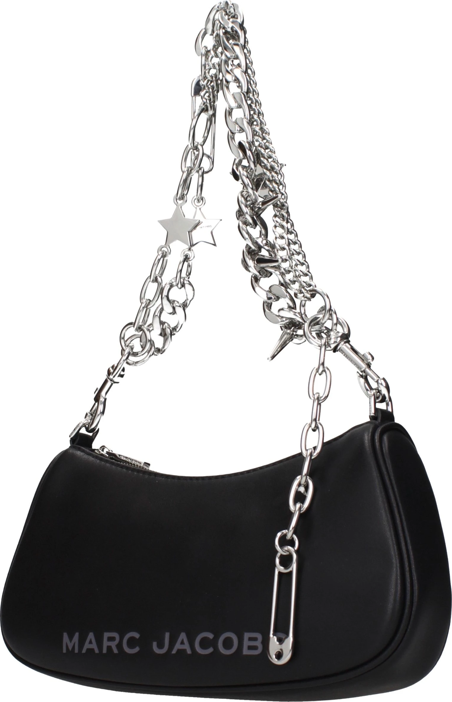 Сумка на плечо The Marc Jacobs Черная кожаная