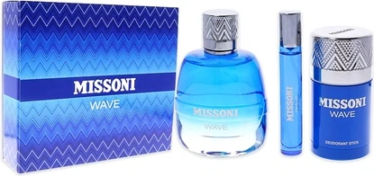 Туалетная вода и дезодорант-стик подарочный набор Missoni Wave