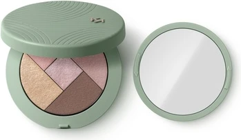 Палитра теней Soft Touch Kiko Milano 5 оттенков с различными финишами