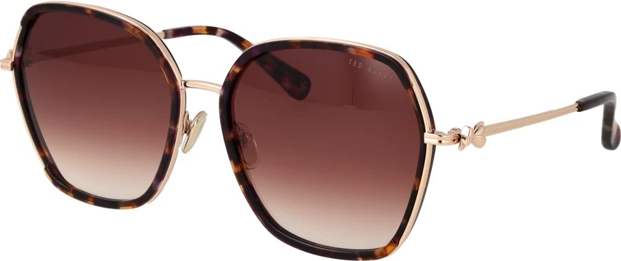 Коричневые солнцезащитные очки Ted Baker из ацетата