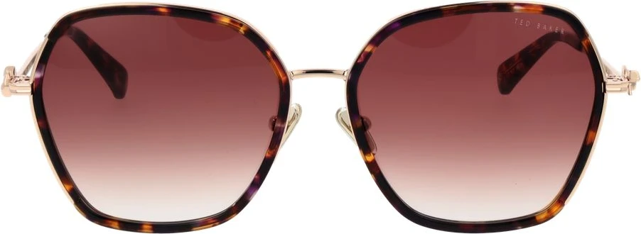 Коричневые солнцезащитные очки Ted Baker из ацетата