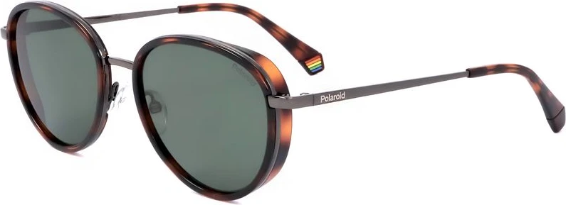 Солнцезащитные очки Polaroid Brown Metal Sunglasses