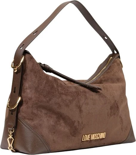 Женская сумка LOVE MOSCHINO коричневая из полиэстера
