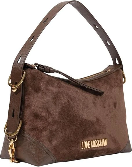 Сумка LOVE MOSCHINO Коричневая Полиэстер