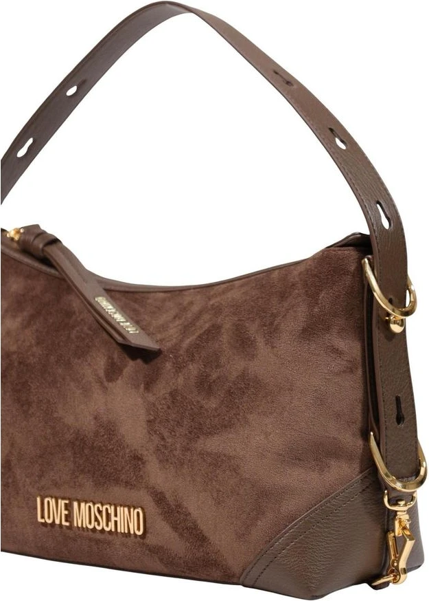 Сумка LOVE MOSCHINO Коричневая Полиэстер