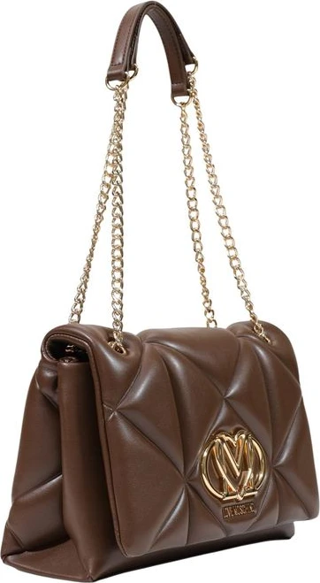 Сумка LOVE MOSCHINO Коричневая Полиуретан
