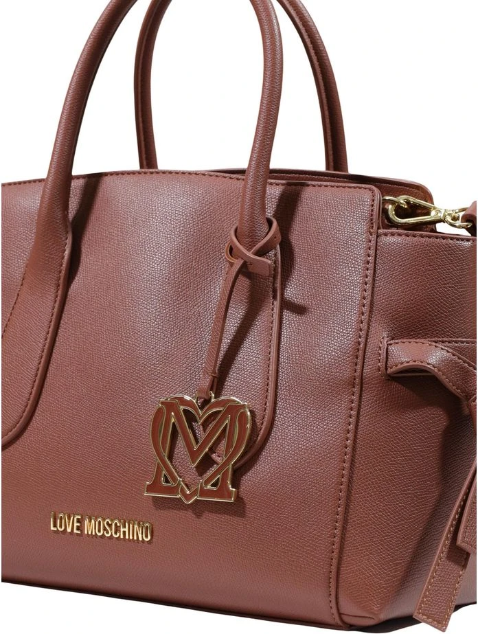 Женская сумка LOVE MOSCHINO Коричневая Полиэтилен
