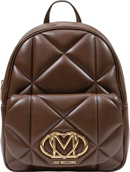 Рюкзак LOVE MOSCHINO Коричневый Полиуретан