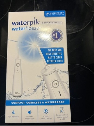 Water Flosser Waterpik Cordless Plus White