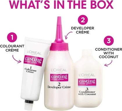 Краска для волос L'Oreal Professional Casting Creme Gloss Темно-каштановый