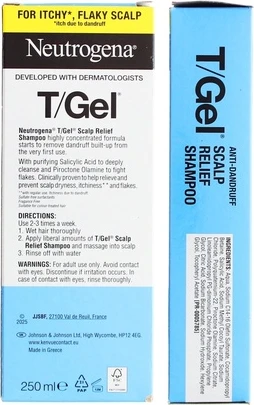 Лечебный шампунь Neutrogena T Gel