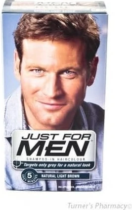 Ярко-русый шампунь-краска для волос Just For Men H-25