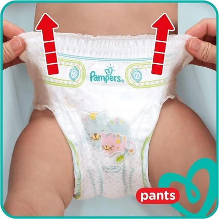 Подгузники-трусики Baby Dry Pampers