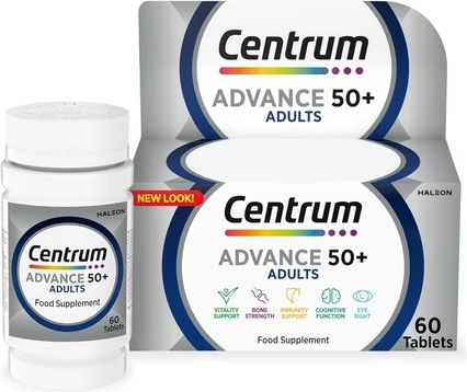 Мультивитаминные таблетки Centrum Advance 50+ 60 шт.