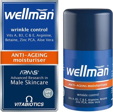 Увлажняющее средство Vitabiotics Wellman Skin