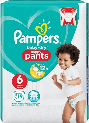 Подгузники Pampers Baby-Dry