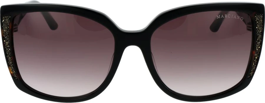 Коричневые пластиковые солнцезащитные очки Marciano By Guess
