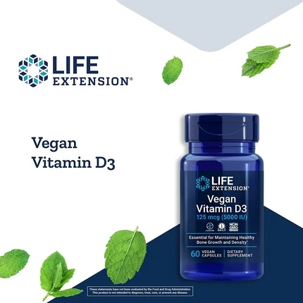 Веганский витамин D3 Life Extension