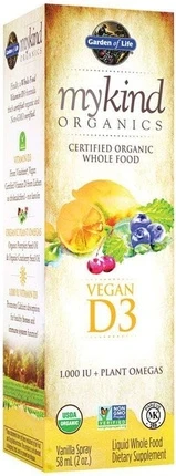 Витаминный спрей Garden Of Life Mykind Organic