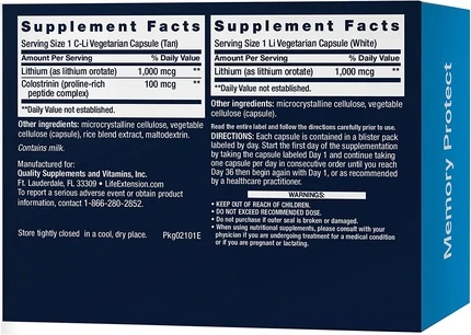 Neuro Supplement Life Extension