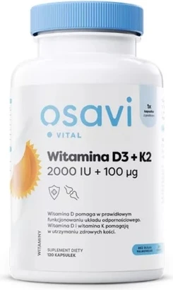 Vitamin D3 K2 Osavi