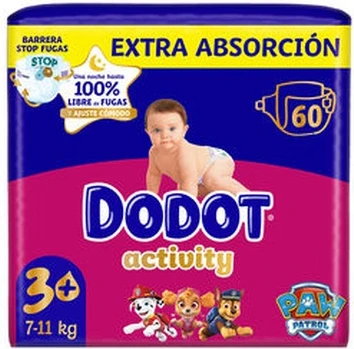Подгузники Dodot Activity Extra