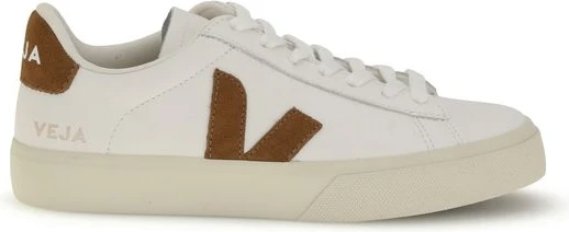 Белые кожаные низкие кроссовки Veja