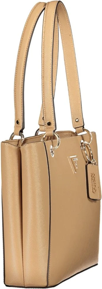 Сумка Guess Shoes бежевая из полиуретана