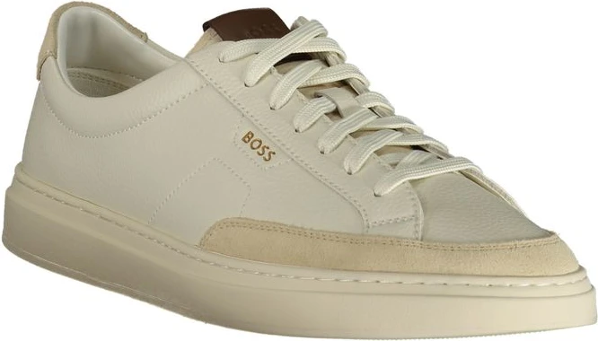 Мужские кроссовки Hugo Boss Bianco Pelle