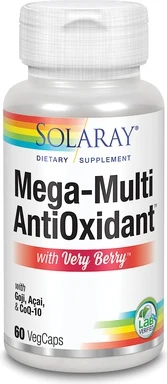 Пищевая добавка Solaray Mega Multi Antioxidante