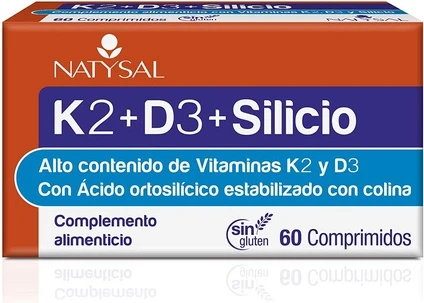 Nutricosmetics Natyasal Vitamina K2 D3 Silicon