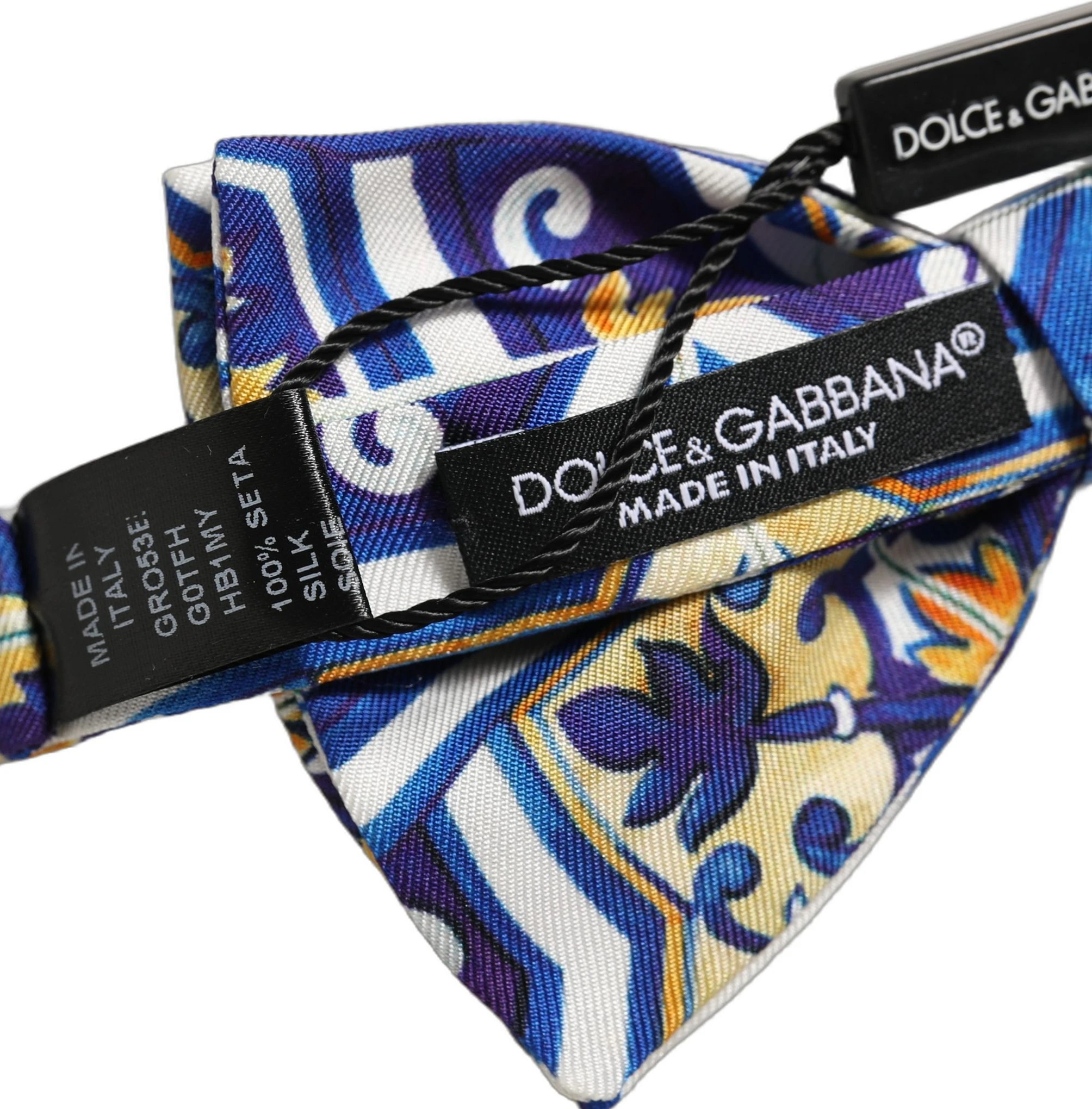 Галстук-бабочка Dolce & Gabbana Majolica