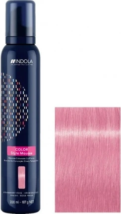 Стойкий оттеночный мусс Indola