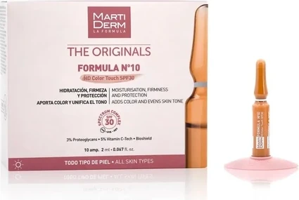Тонирующий солнцезащитный крем Martiderm