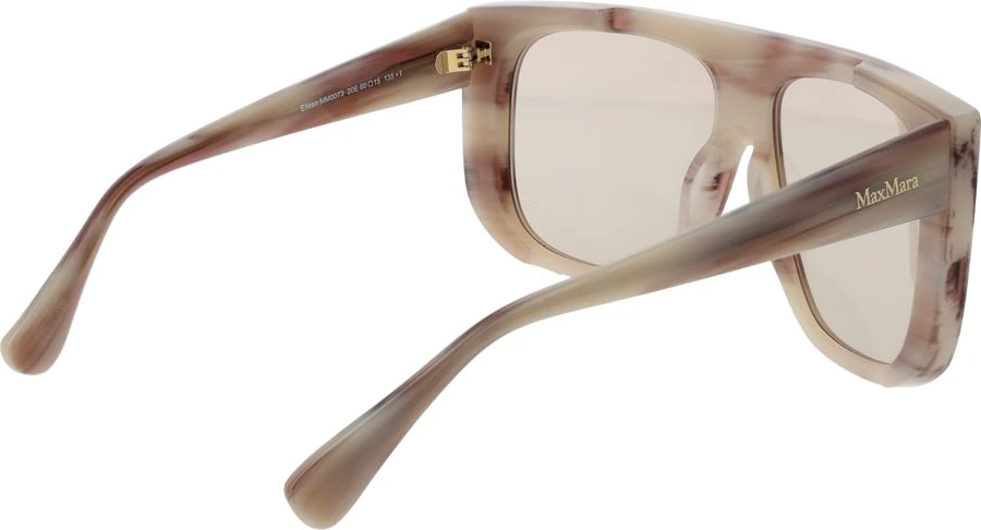 Солнечные очки Max Mara Кремовые