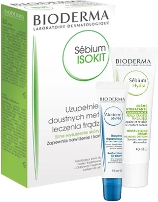 Крем и бальзам для губ Bioderma Sebium
