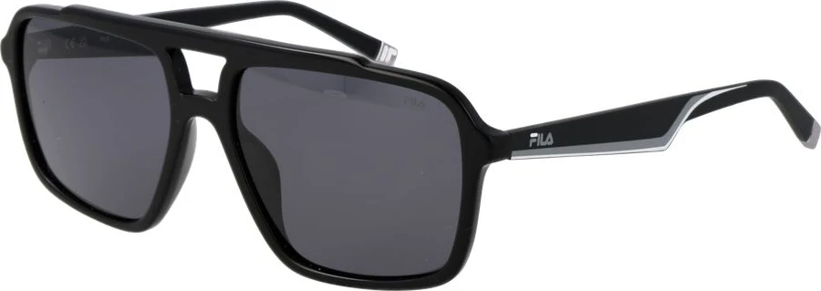 Черные пластиковые солнцезащитные очки Fila