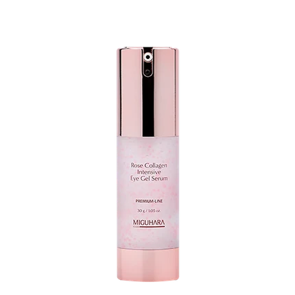 Гель-сыворотка для кожи вокруг глаз Miguhara Rose Collagen