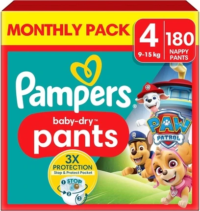 Трусики-подгузники Pampers