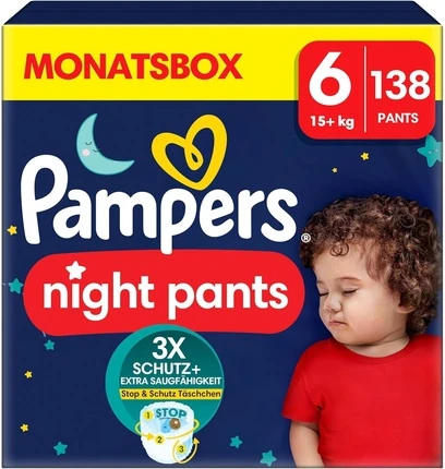 Трусики-подгузники Pampers Night
