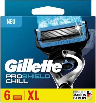 Сменные кассеты для бритвы Gillette Proshield Chill