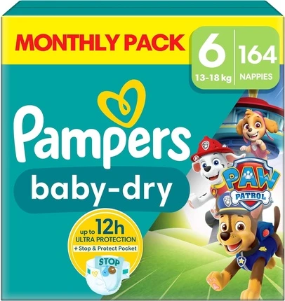 Подгузники Pampers Babydry