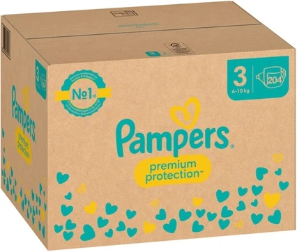 Подгузники Pampers Premium Protection