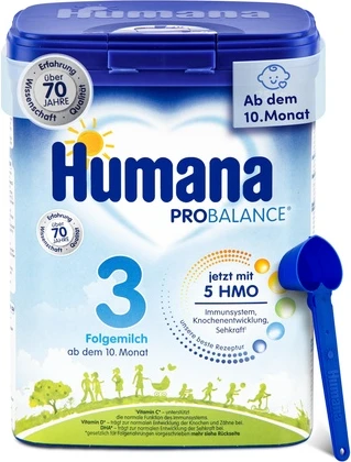 Последующая молочная смесь Humana Probalance 3