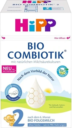 Детская молочная смесь Hipp Organic Milk Formula 2 BIO Combiotik