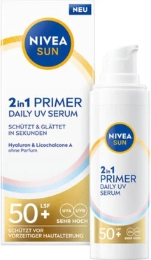 Солнцезащитная сыворотка-праймер для лица Nivea