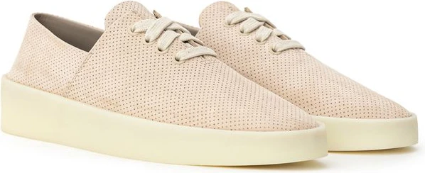 Кеды Fear of God бежевые кожаные низкие